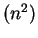 $(n^2)$