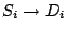 $S_i\to D_i$