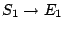 $S_1\to E_1$